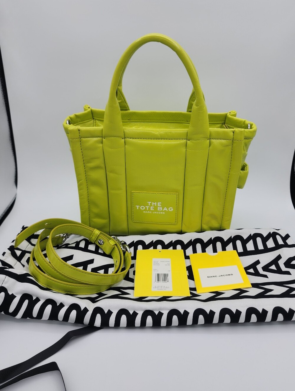 Marc Jacobs Crinkle Leather Tote NWT